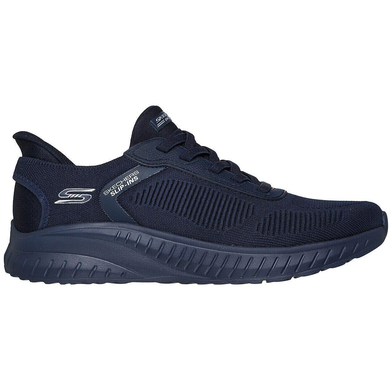 Baskets Skechers Bob Squad Chaos - Solid Step, Bleu, Hommes 3/5
