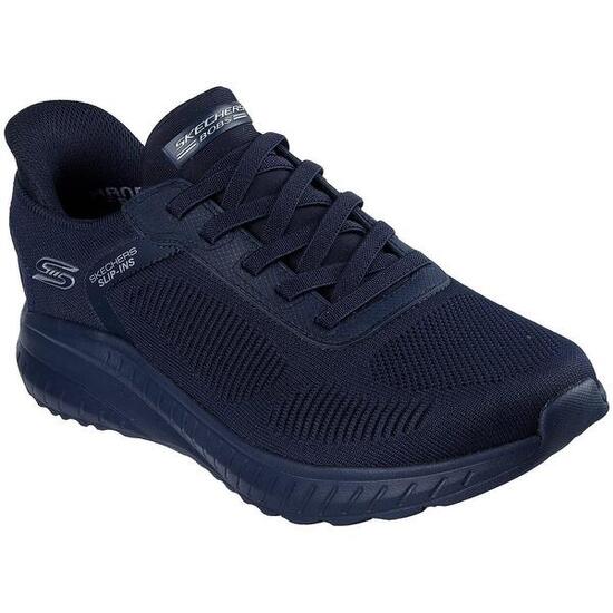 Turnschuhe Skechers Bob Squad Chaos - Solid Step, Blau, Herren