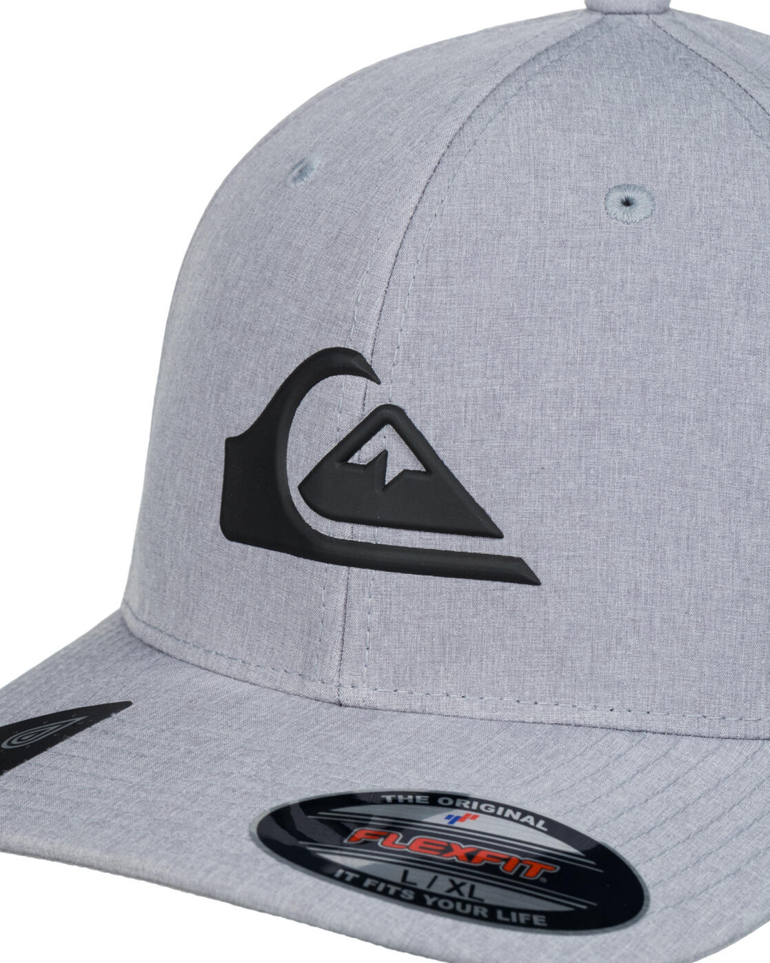 Casquette Flexfit AMPED UP Gris Homme 3/4