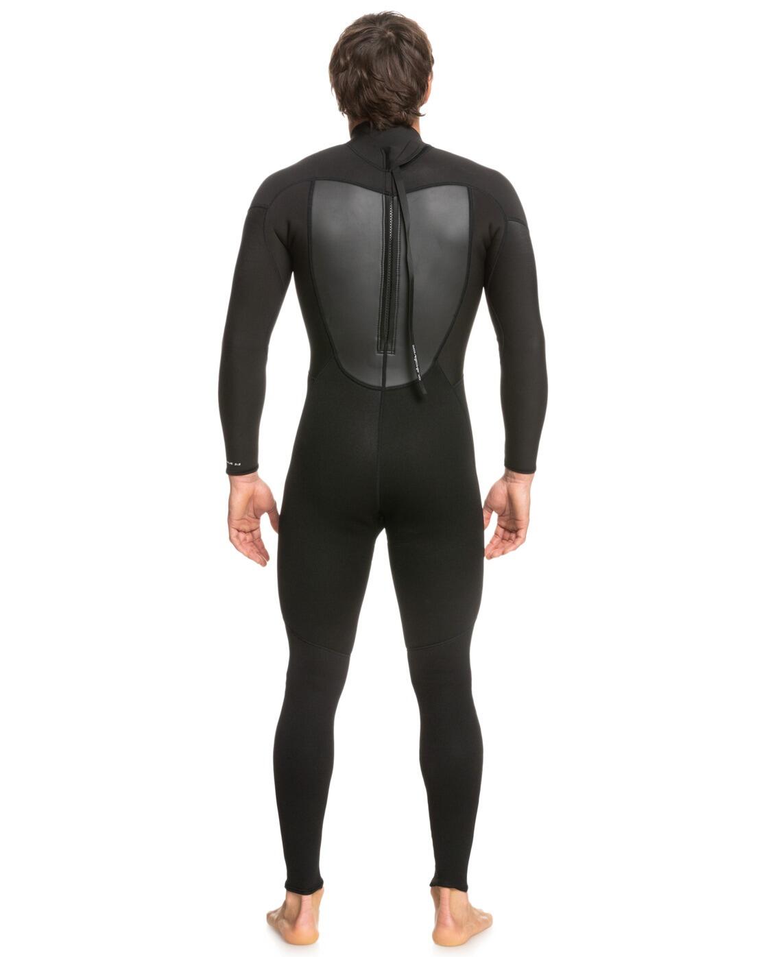 Combinaison de surf back zip 3/2MM PROLOGUE Noir Homme 2/4