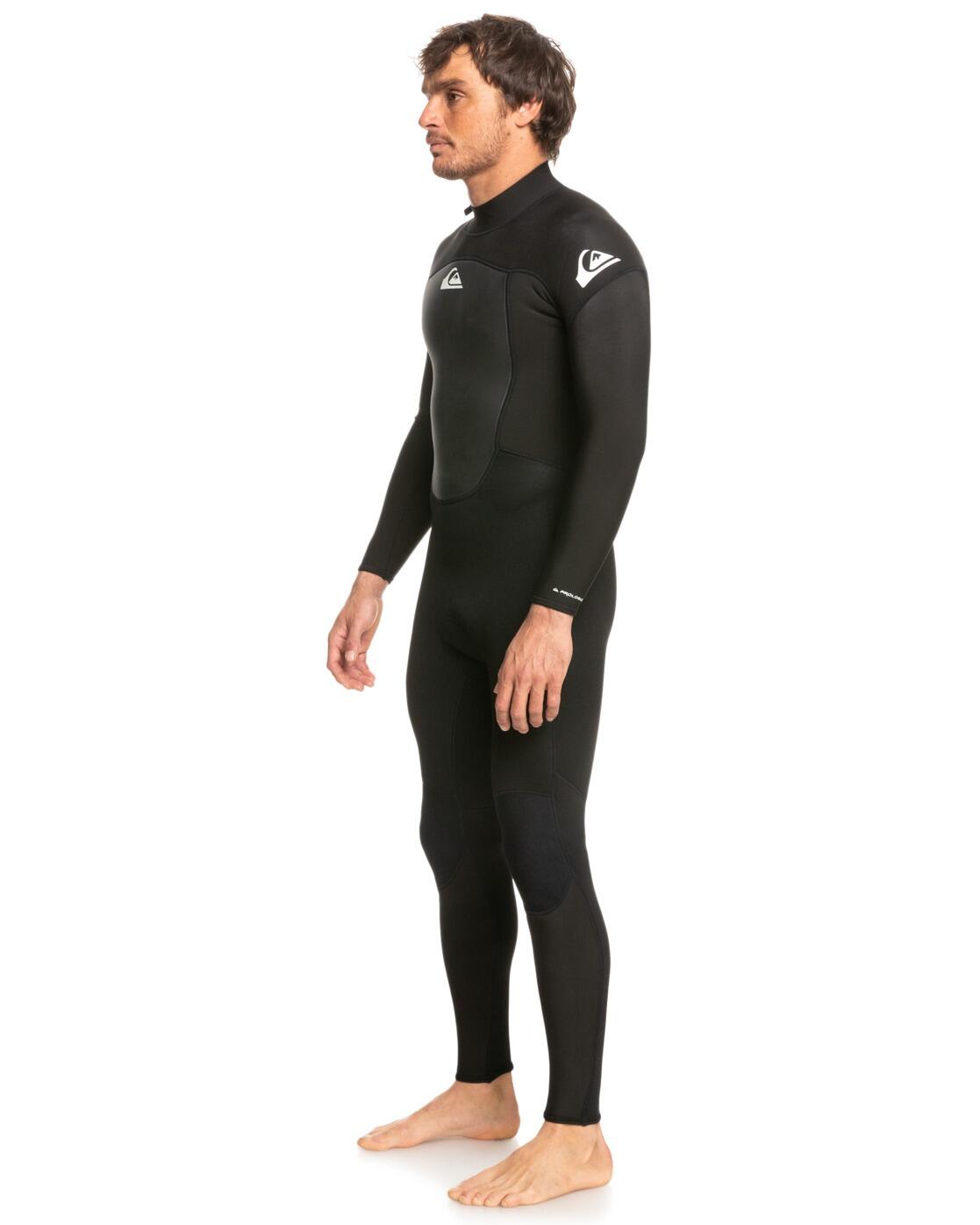 Combinaison de surf back zip 3/2MM PROLOGUE Noir Homme 4/4
