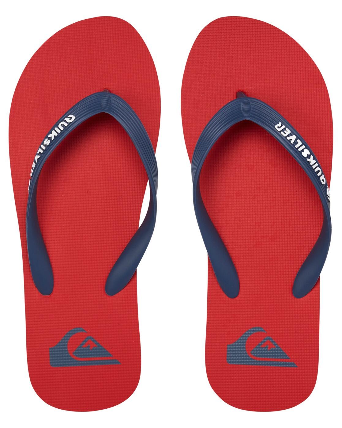 Tongs MOLOKAI Rouge Homme 3/4