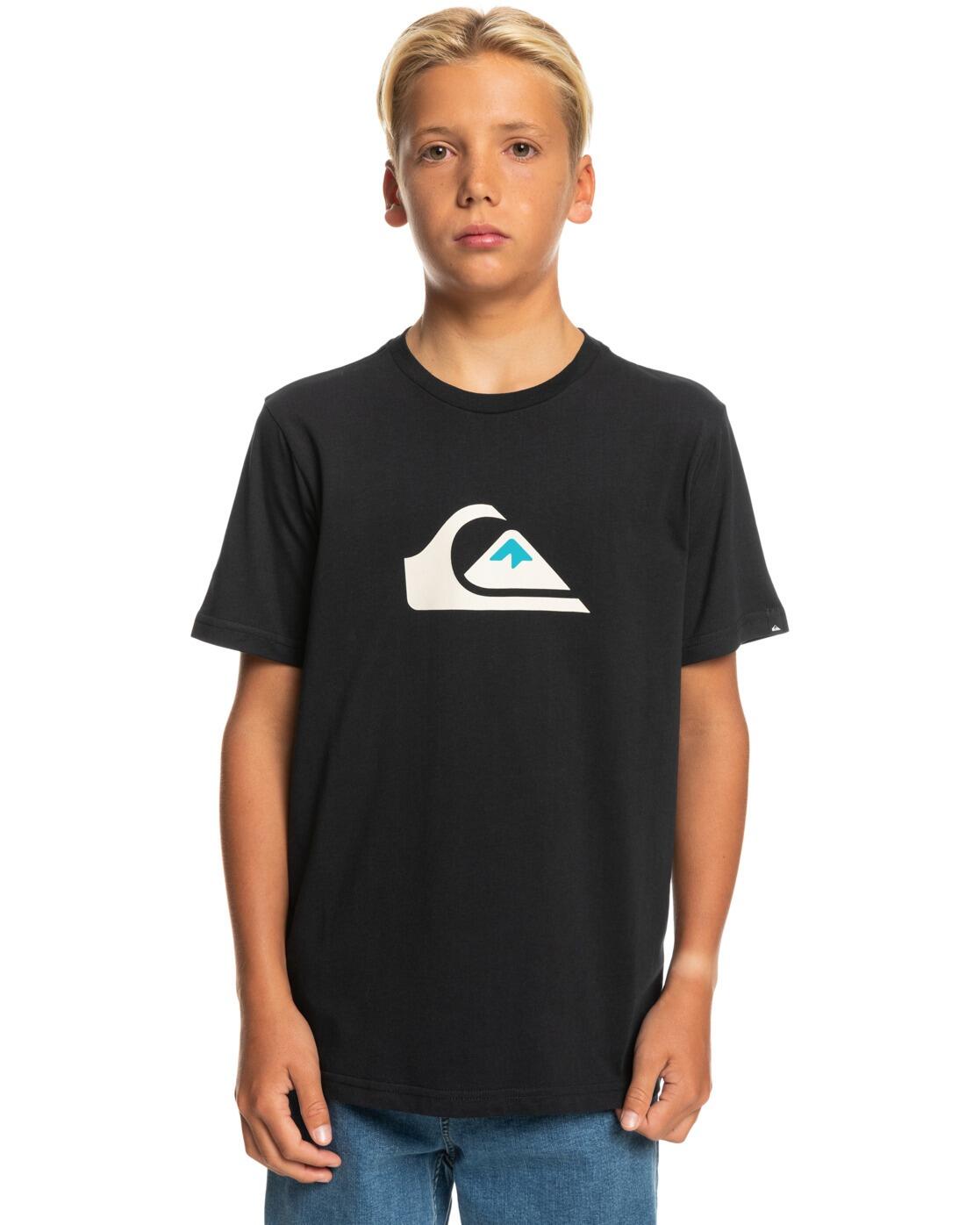T-Shirt à manches courtes COMP LOGO Noir Garçon 4/4