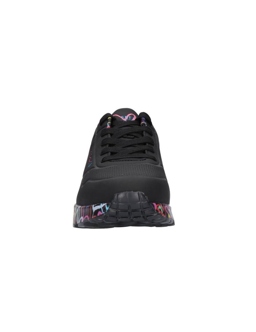 Baskets Garçon Baskets Skechers 314091L Noir Noir Skechers 4/7