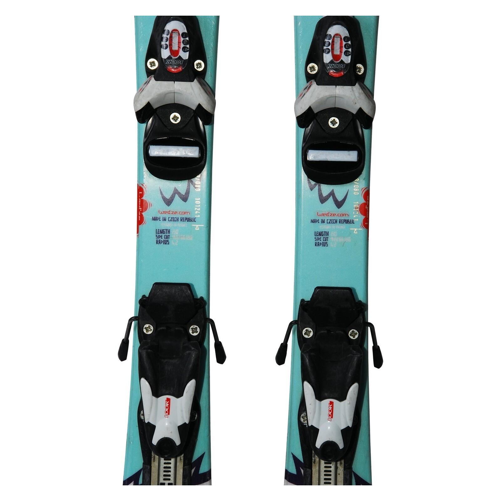 SECOND HAND - Sci Junior Usati Wedze Onebreaker Kids Yeti + Attacchi 3/4