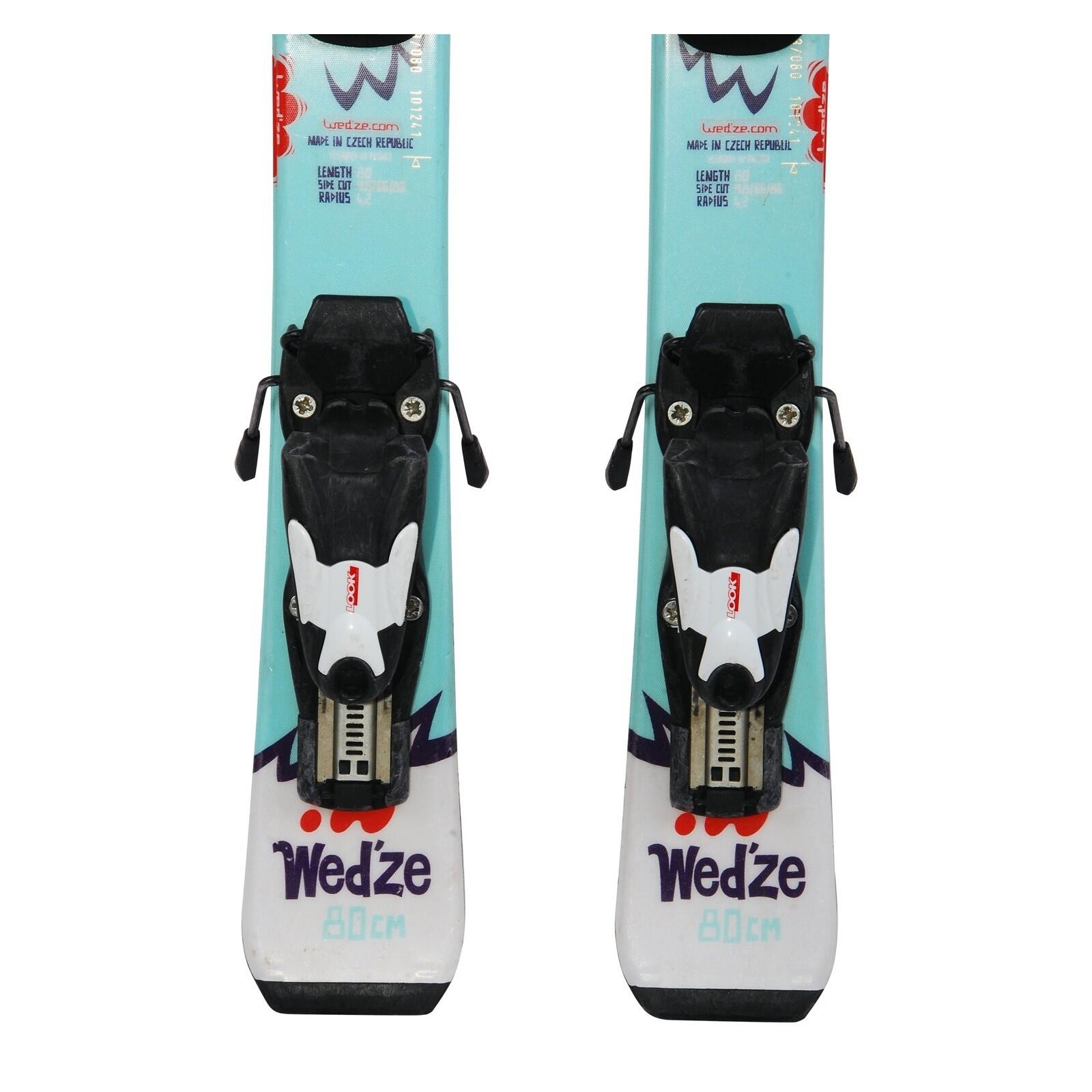 SECOND HAND - Sci Junior Usati Wedze Onebreaker Kids Yeti + Attacchi 4/4