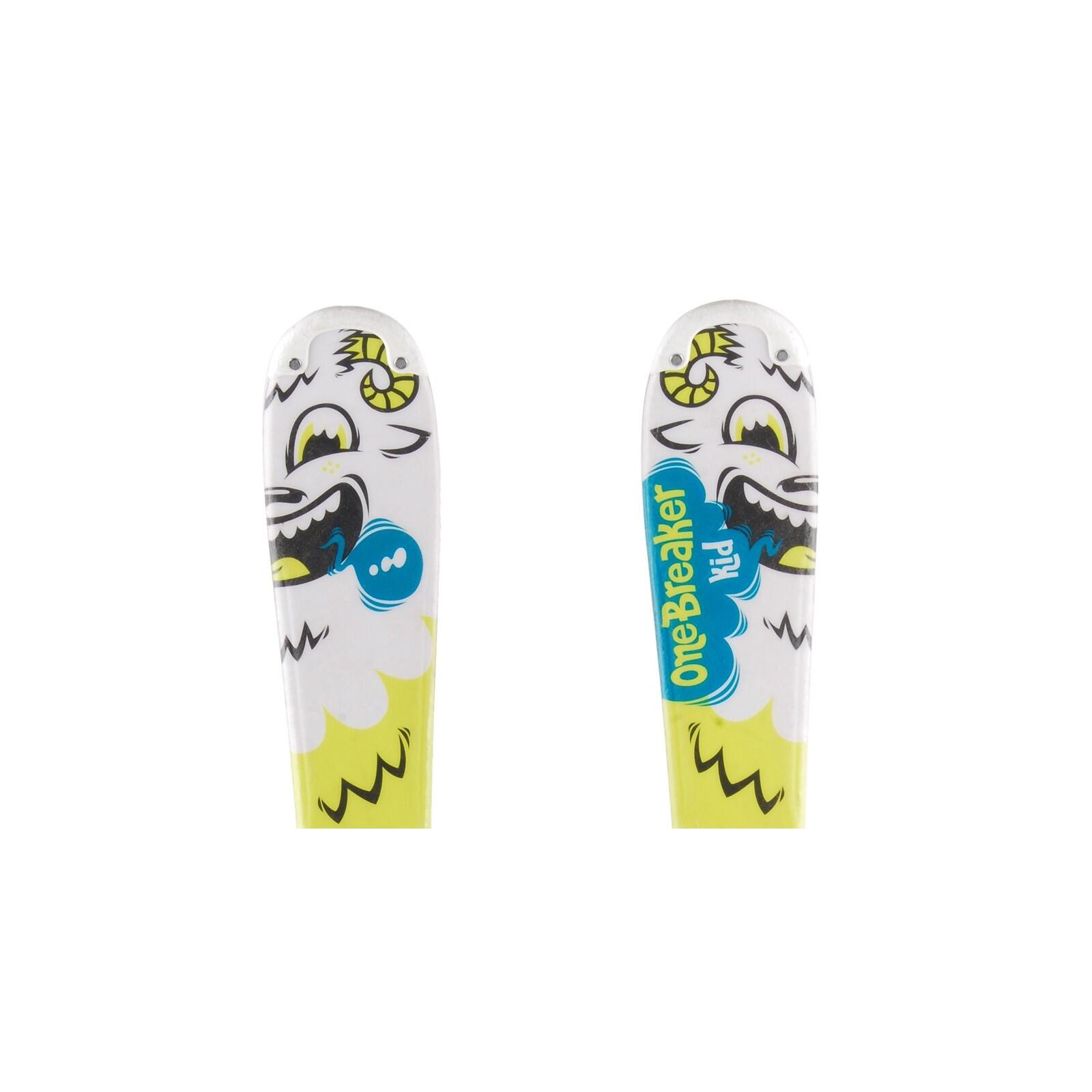 SECOND HAND - Sci Junior Usati Wedze Onebreaker Kids Yeti + Attacchi 2/4