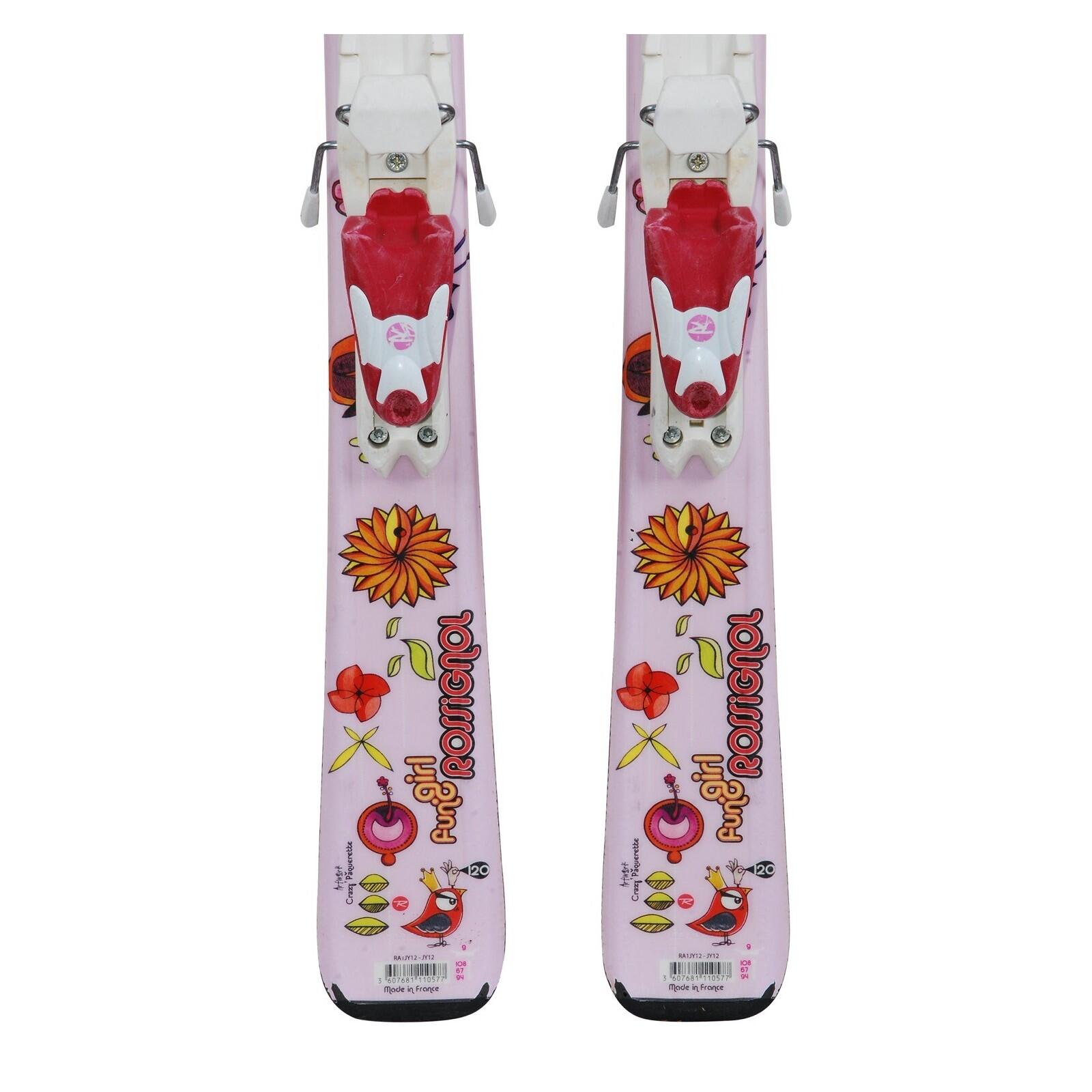 SECOND HAND - Sci Usati Rossignol Fun Girl Crazy + Attacchi 4/5