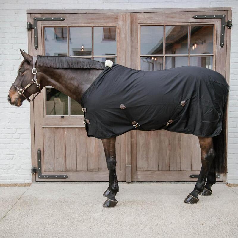 Kentucky Cotton Sheet Zwart -
