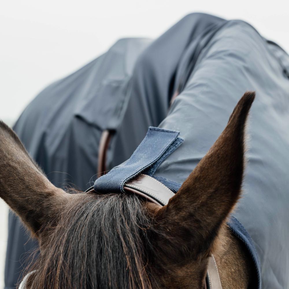 Coperta da paddock per cavalli con fori per staffe Kentucky Hurricane 4/6