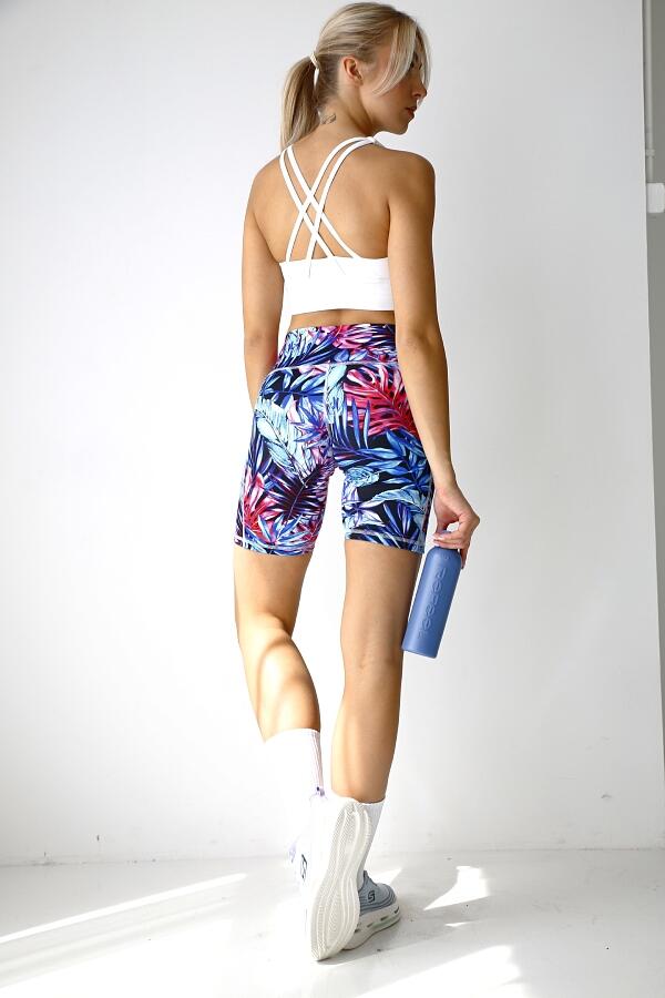 Krótkie legginsy damskie 2skin Tropicana 7/7