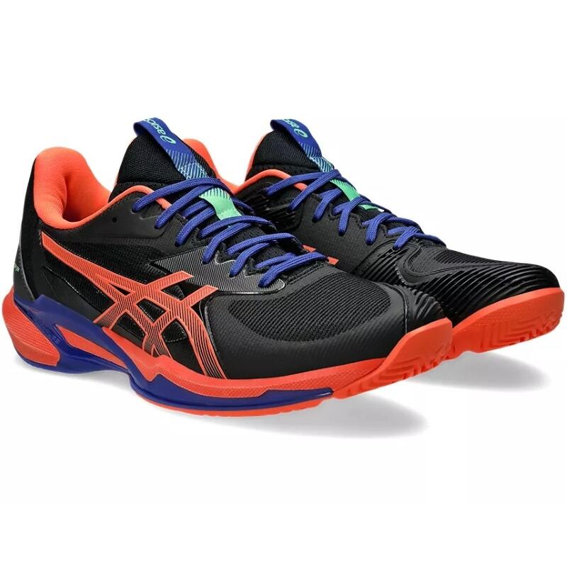 Chaussures Asics Solution Speed FF 3 Padel Noir Corail 3/5