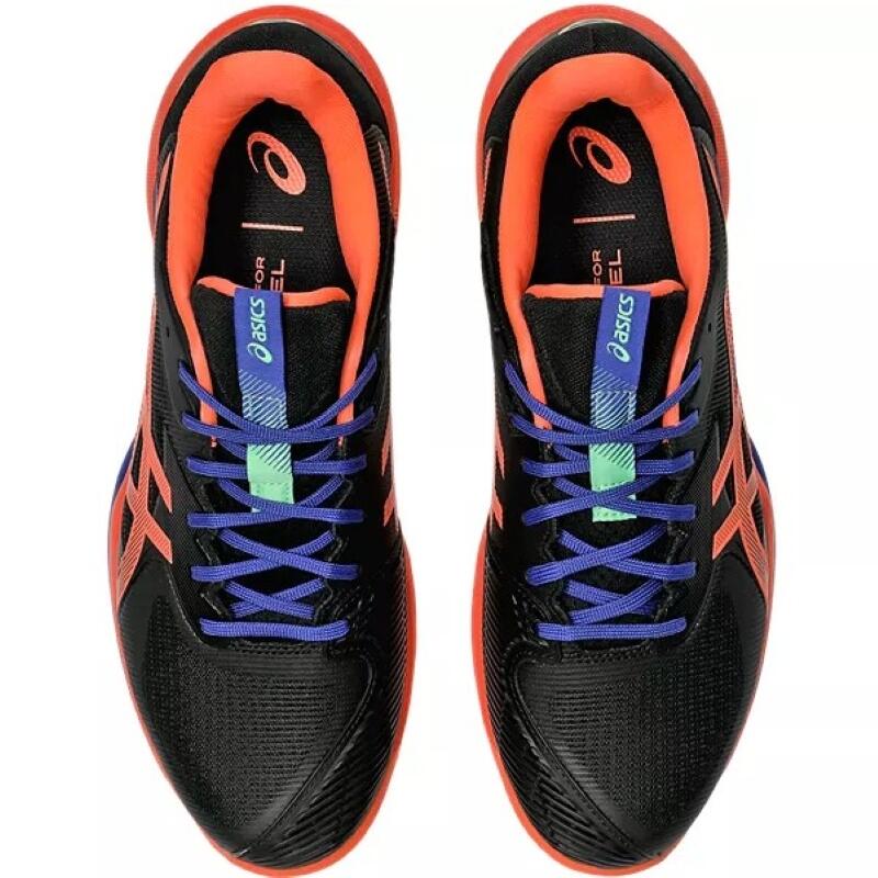 Chaussures Asics Solution Speed FF 3 Padel Noir Corail 5/5