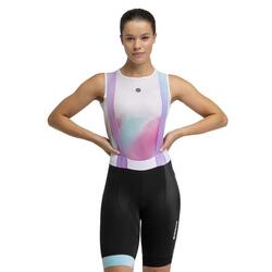 Cuissard vélo court femme Cyclisme BX Dauw Noir