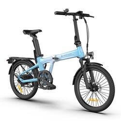 Vélo électrique pliable ADO Air20Ultra,transmission par courroie,moteur Bafang