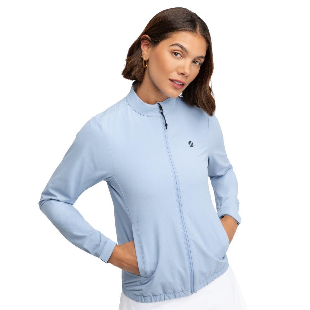 Women Golf 's rain jacket Shinn Blue Blue