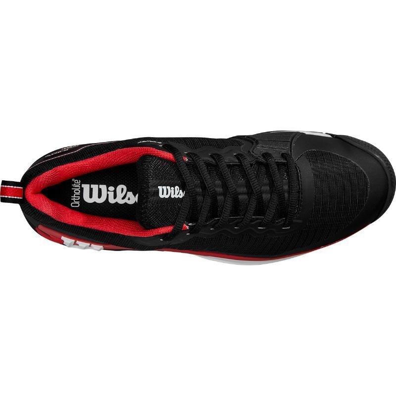Schoenen Wilson Rush Pro 4.5 Clay Zwart/infrared/wit 2025 3/5