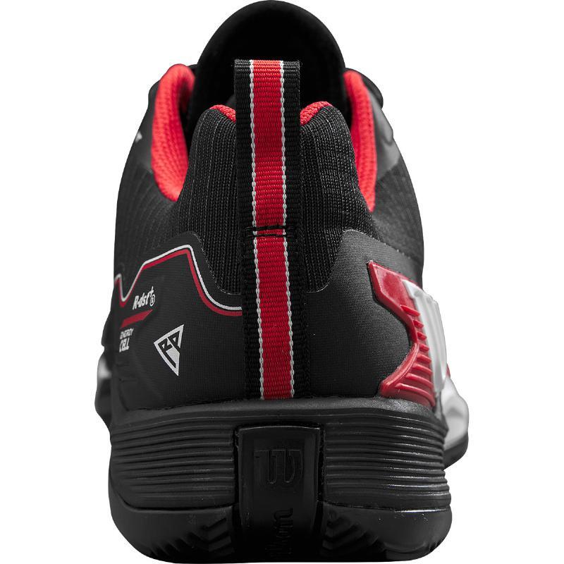 Schoenen Wilson Rush Pro 4.5 Clay Zwart/infrared/wit 2025 2/5