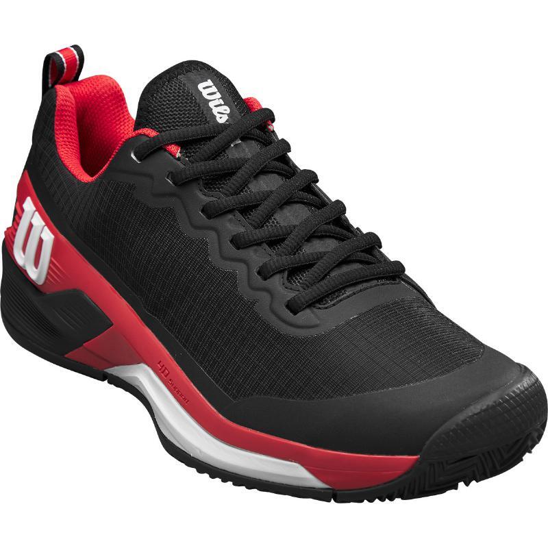 Schoenen Wilson Rush Pro 4.5 Clay Zwart/infrared/wit 2025 4/5