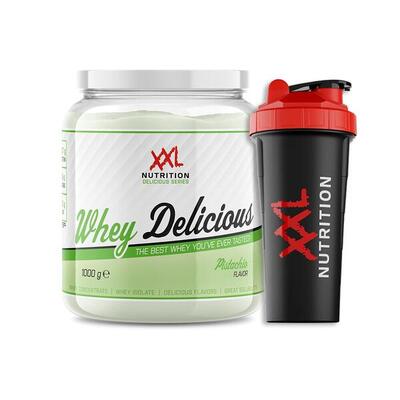 Whey delicious - 80% eiwit, proteïne poeder - bosvruchten - 450 gram (15 shakes)