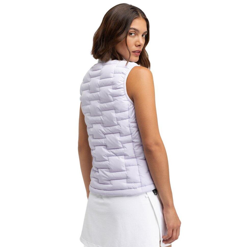 Damska ocieplana kamizelka golfowa Siroko Pinilla Lilac