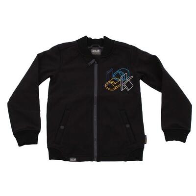 Übergangsjacke Bomber Jacket Kids in Schwarz