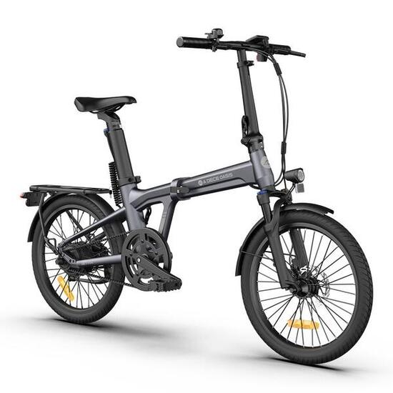 Vélo électrique pliable ADO Air20Ultra,transmission par courroie,moteur Bafang