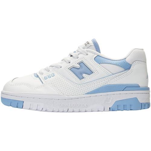 Scarpe 550 UNC White Dusk Blue