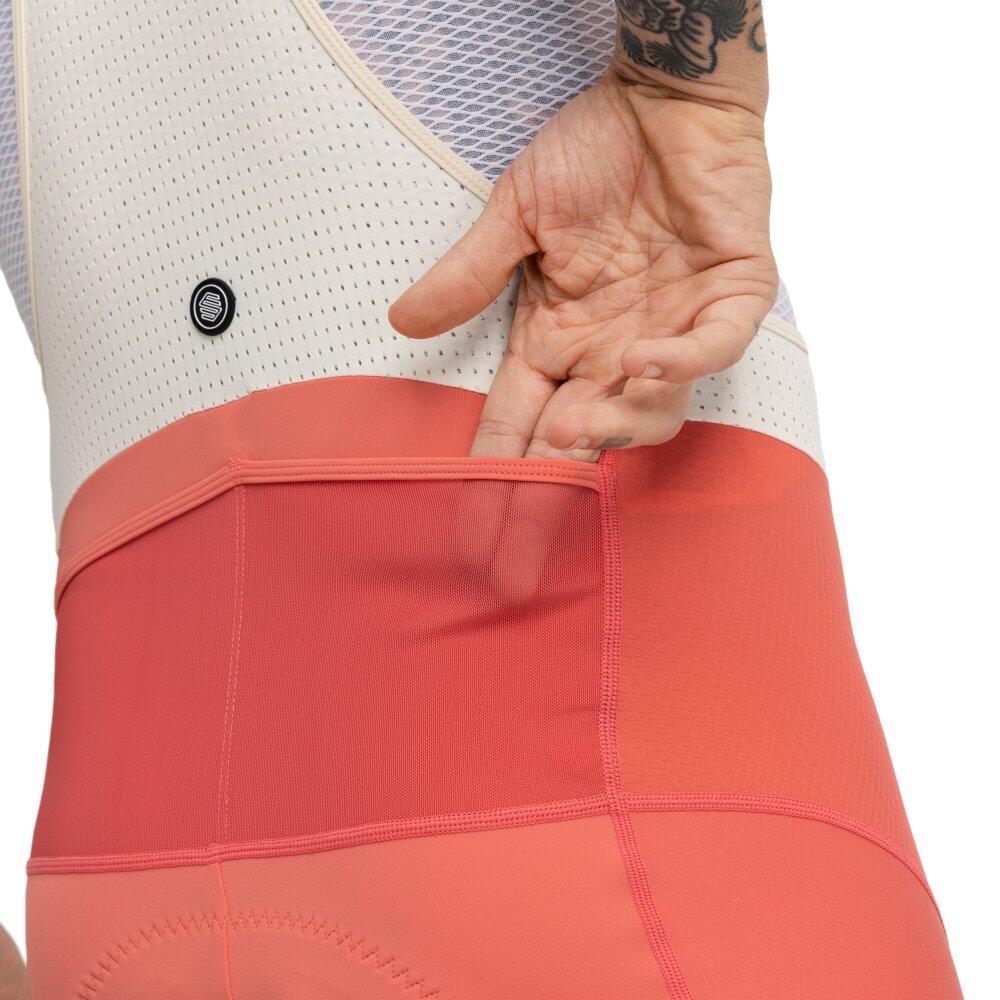 Cuissard cyclisme gravel homme Rugged Tile Rouge 4/8