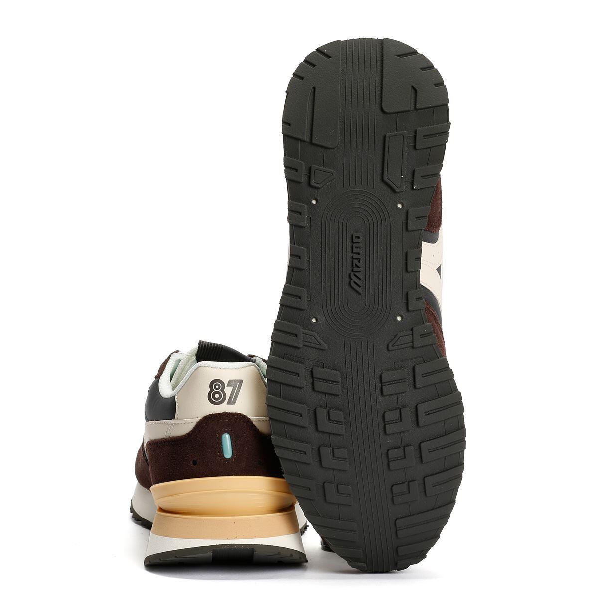 Mizuno RB87 Suede Black Sand/Summer Sand/Mole Trainers | Decathlon