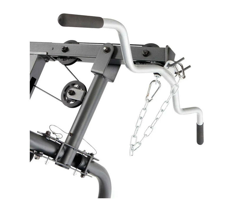 Multiestación Eclipse MWM7119 Compact Home Gym - Negra y roja 4/7