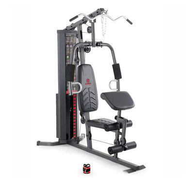 Eclipse mwm7119 compact home gym - zwart en rood