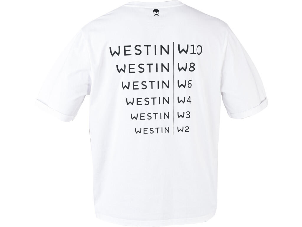 Westin Fishing T-Shirt W Range Bright White XL 2/3
