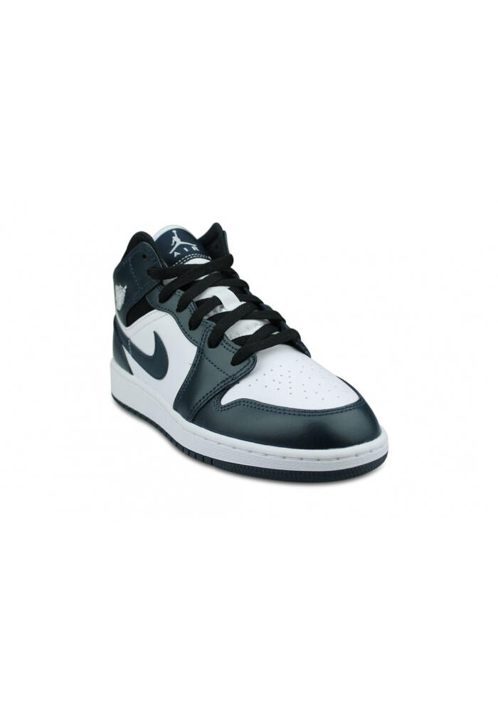 Air Jordan 1 Mid Junior Marine 554725-411 3/5