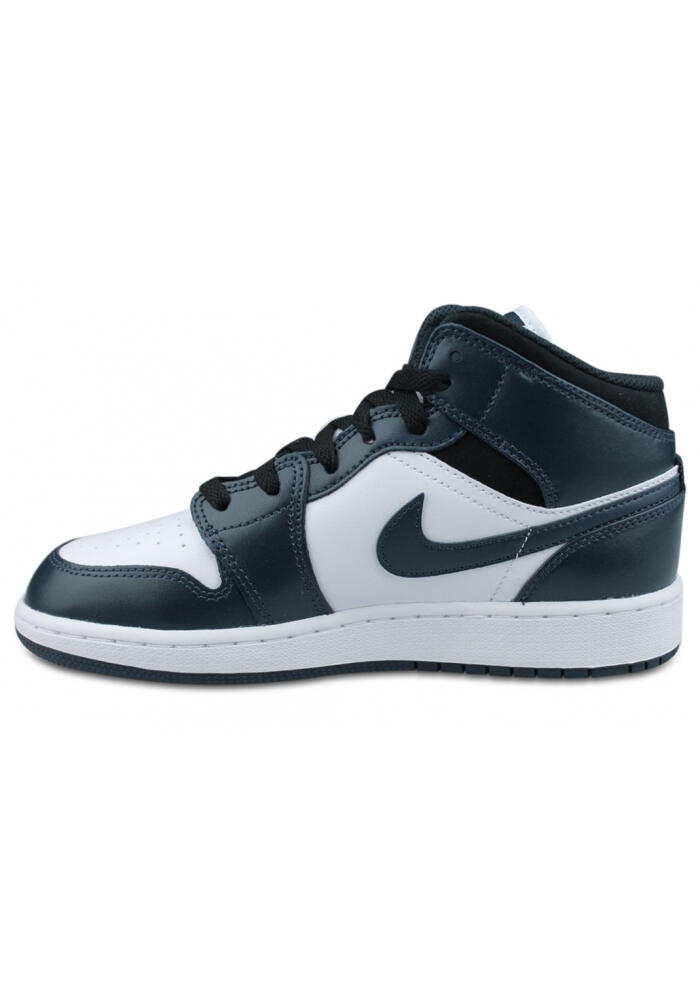 Air Jordan 1 Mid Junior Marine 554725-411 2/5