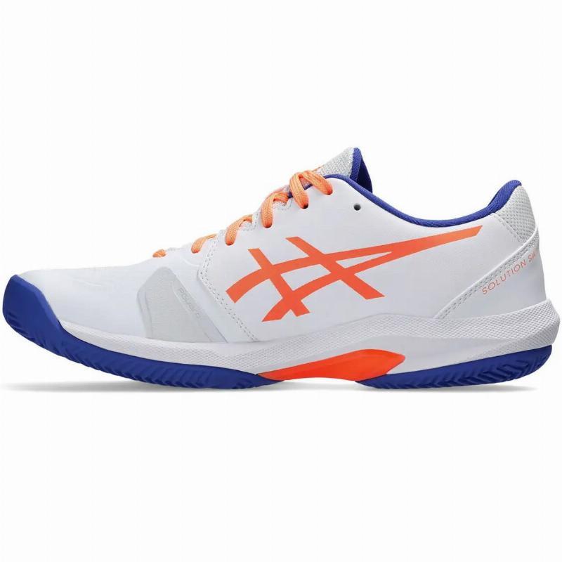 Asics Tênis Solution Swift FF 2 Padel Branco Azul Cobalto 5/5