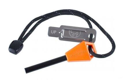 Bâtonnet feu Lifesystems ferrocerium compact inox 36 g 3 500/10 000 usages