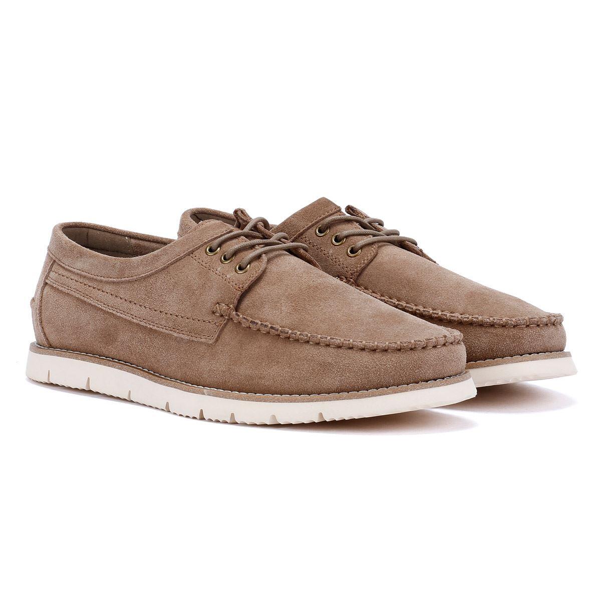 Ben Sherman Soho Suede Men's Stone Lace-Up Shoes BEN SHERMAN | Decathlon