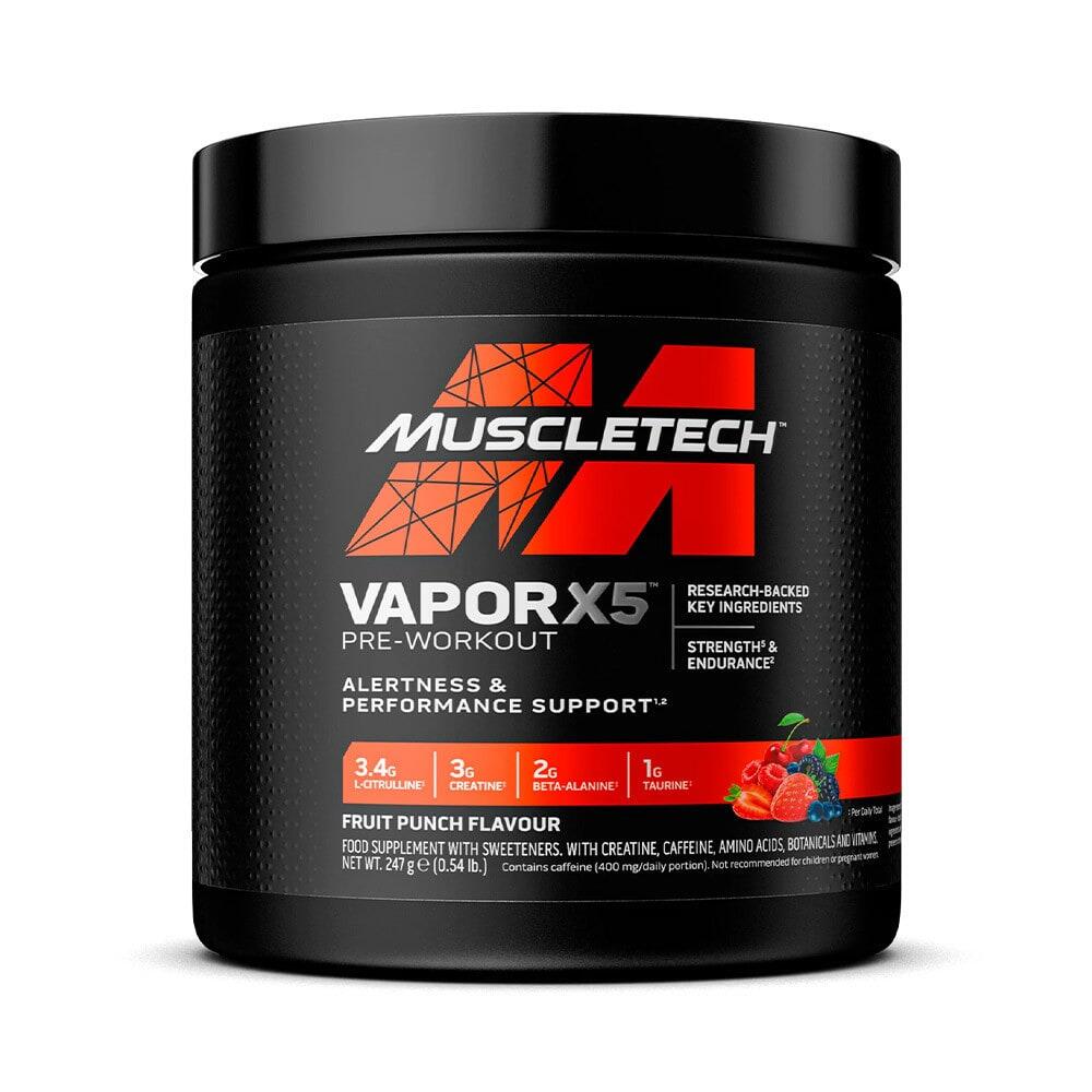 MUSCLETECH Preallenamento - Pre-allenamento Vapor X5 (248 G) - Punch Alla Frutta