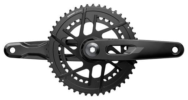 SRAM Guarnitura Sram Rival E1 DUB 48-35 denti 2x12V (senza scatola) Nera