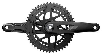 Sram rival e1 dub 48-35 tanden 2x12v crankset (zonder doos) zwart
