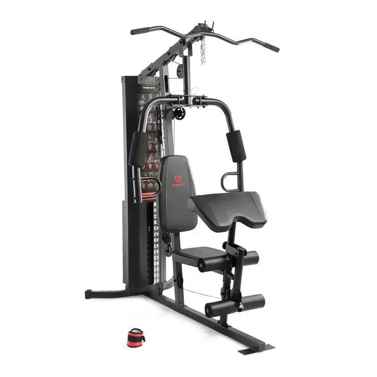 Compact Home Gym - Eclipse HG3000 - 68 kg Weight Stack - Anthracite