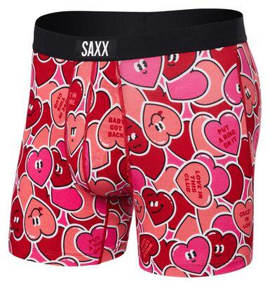 SAXX Saxx Vibe Super Soft Whole Lotta Love Rot Herren Boxershorts