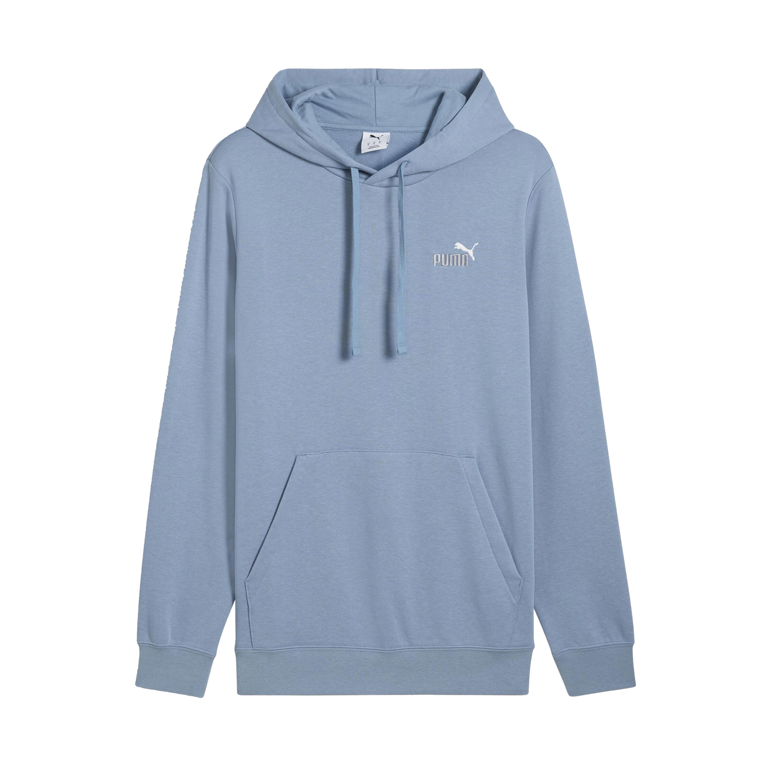 Puma - Sweat À Capuche Puma Logo Hoodie - Homme - Sweat Zippé - Bleu - Decathlon