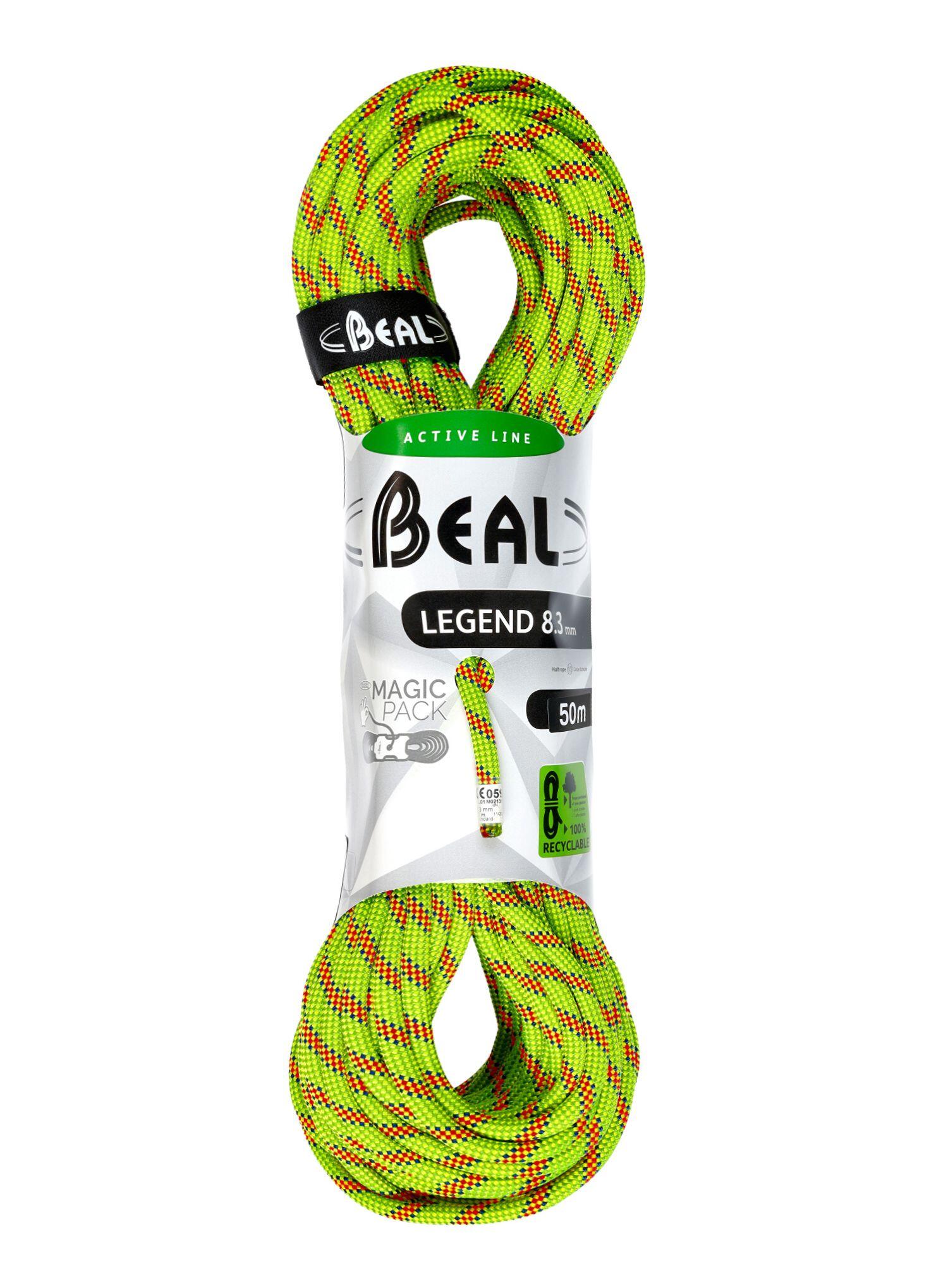 Beal Legend 8,3 mm 50m x 2 - grün/rosa 6/7