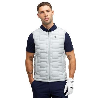 Herren Golf isolierte weste für Royal Gray Grau