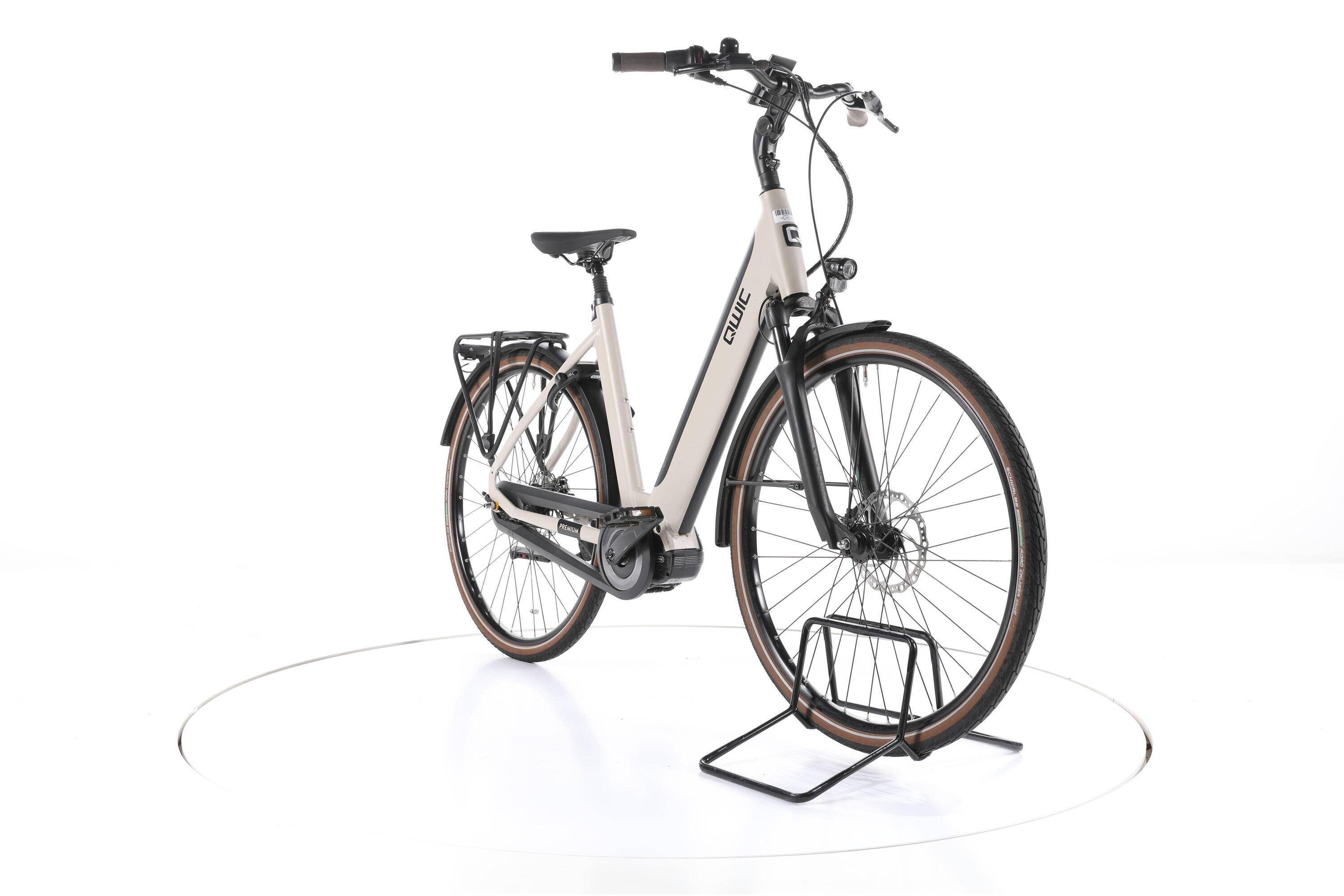 Second Life - QWIC MN7+ City E-Bike Niska rama - Bardzo dobry stan 3/7