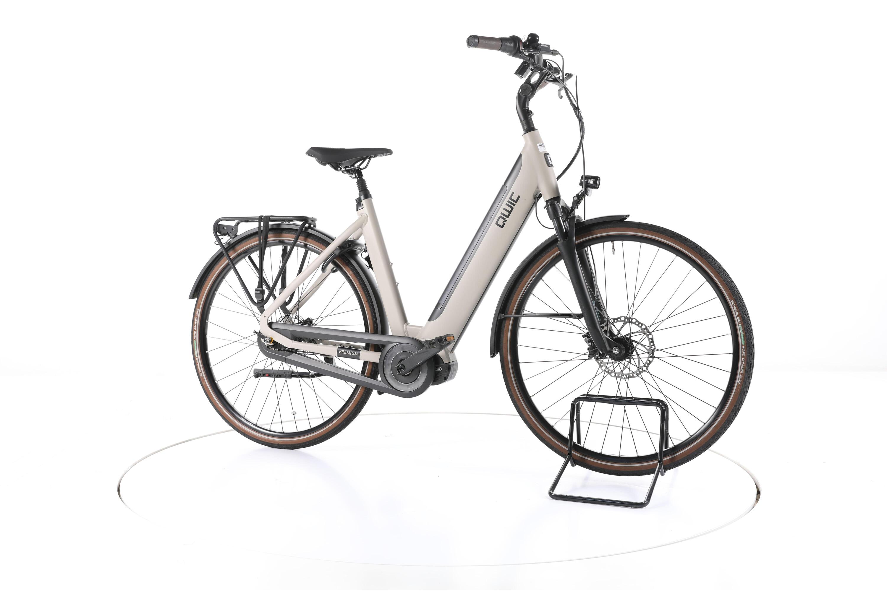 Second Life - QWIC MN7+ City E-Bike Niska rama - Bardzo dobry stan 2/7