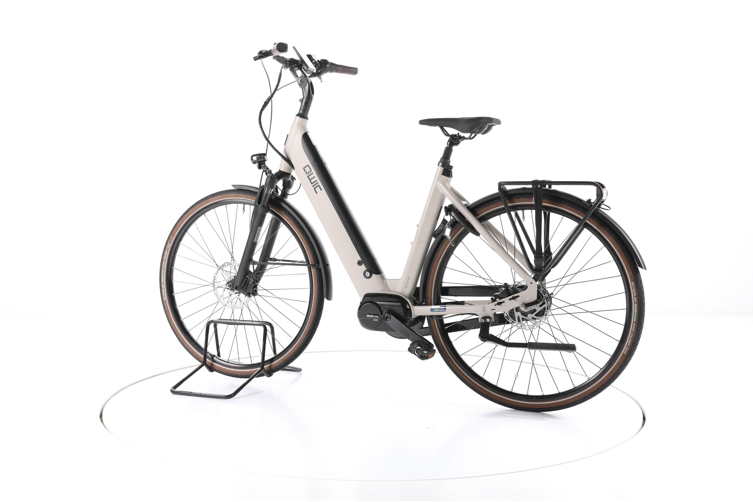 Second Life - QWIC MN7+ City E-Bike Niska rama - Bardzo dobry stan 7/7