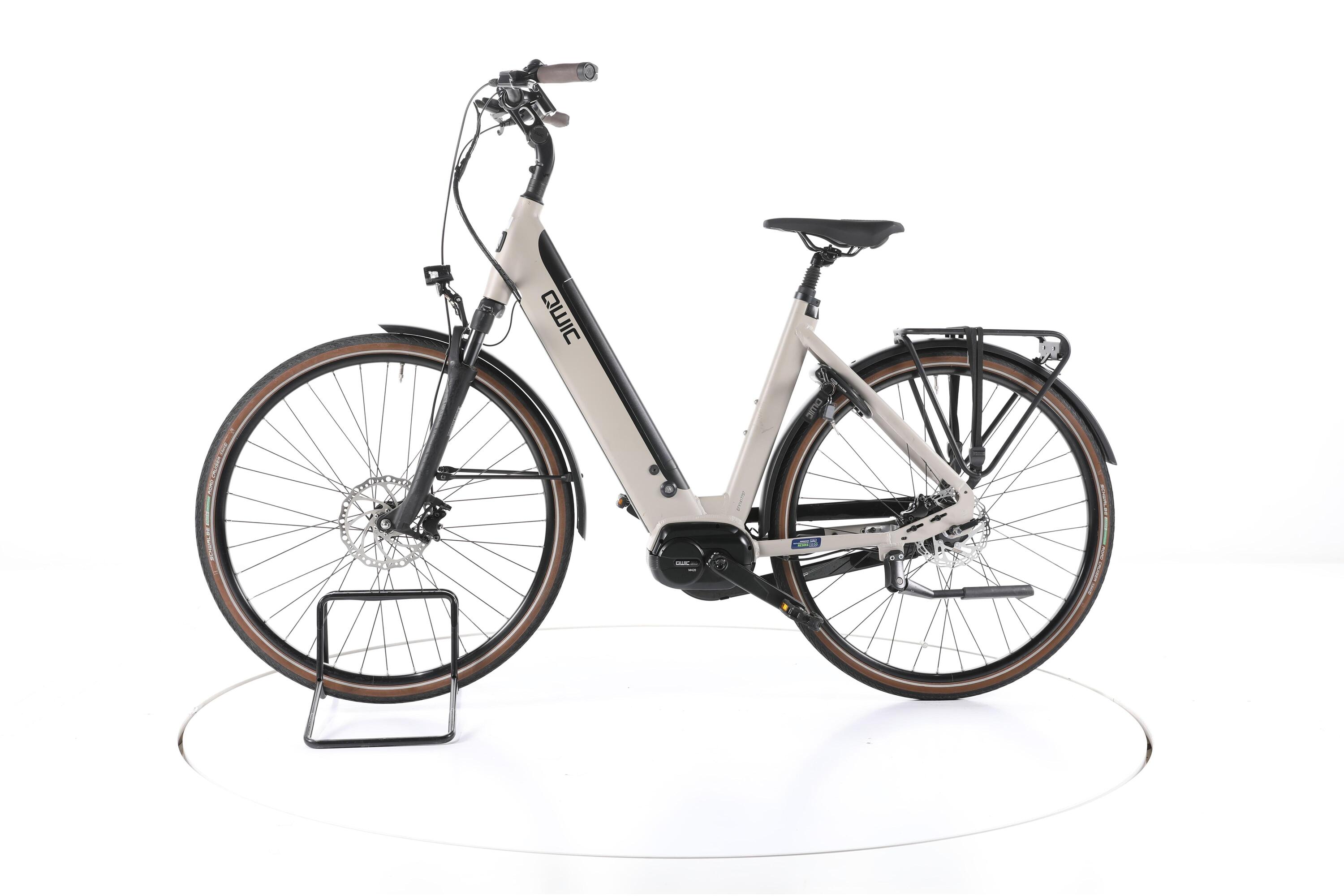 Second Life - QWIC MN7+ City E-Bike Niska rama - Bardzo dobry stan 6/7